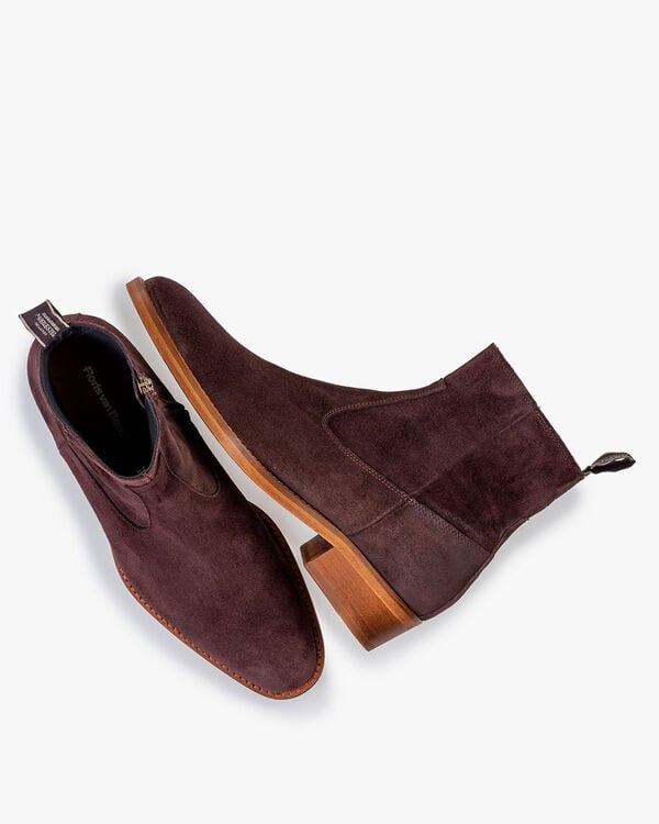 Boot Wildleder dunkelbraun