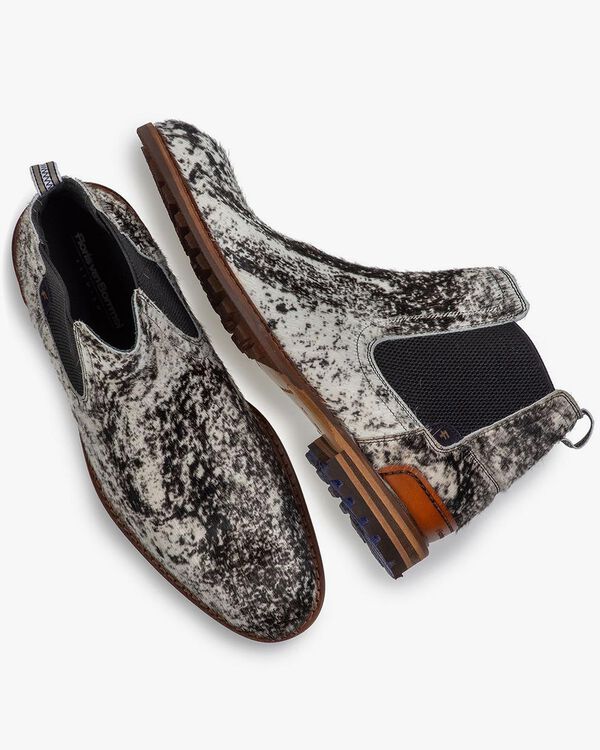 Chelsea Boot Pony-Style cremewei&szlig;