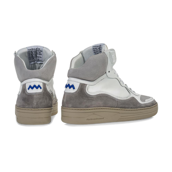 Sneaker Kalbsleder wei&szlig;