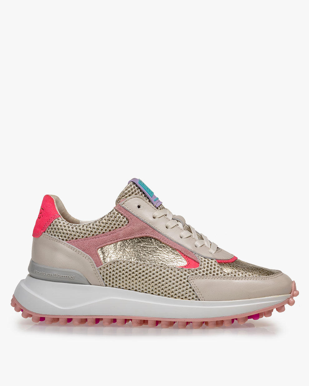 Sneaker Damen Noppi 19.03 Gold Floris van Bommel Deutschland