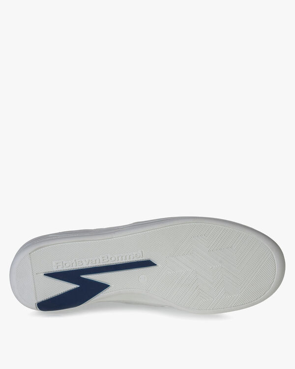 Sneaker calf leather white