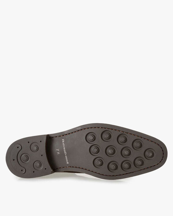 Schn&uuml;rstiefel Wildleder braun