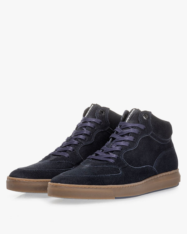 Sneaker Wildleder dunkelblau
