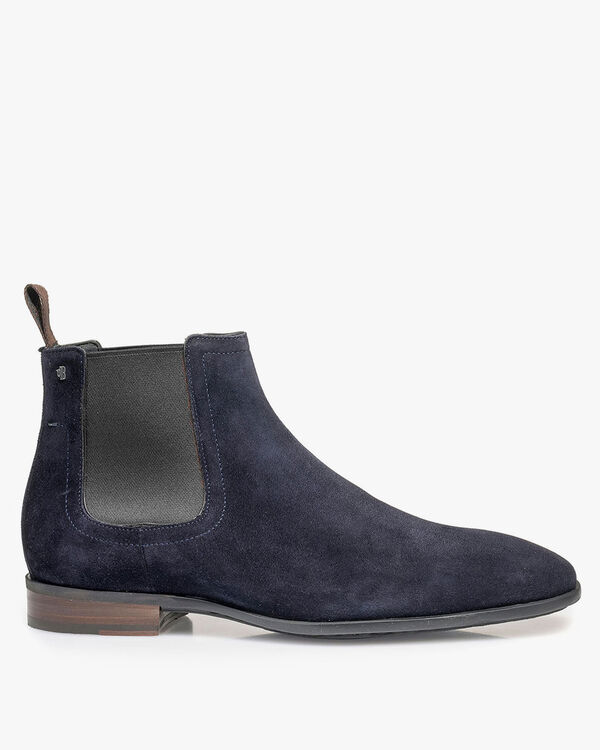 Chelsea Boot Wildleder blau