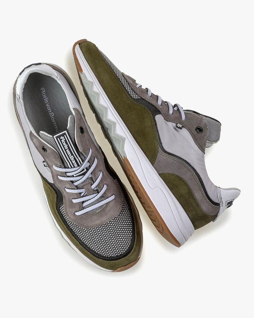 Nineti Wildleder gr&uuml;n