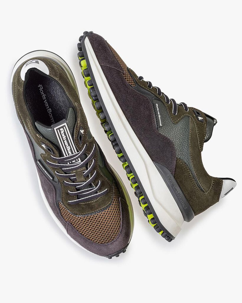 Noppi sneaker dark green
