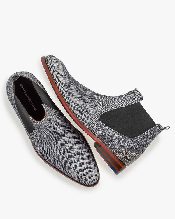 Chelsea Boot Leder cremewei&szlig;