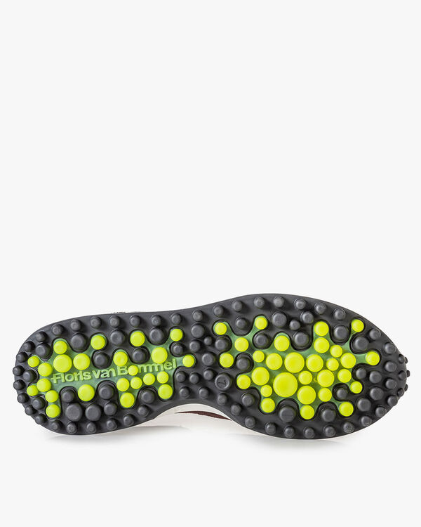 Noppi Sneaker bordeauxrot-blau