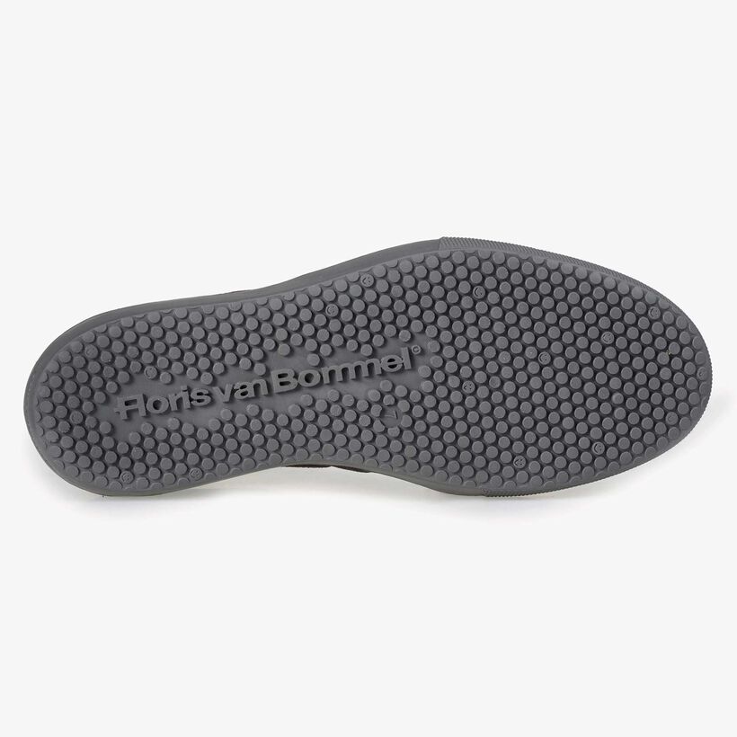 Floris van Bommel grauer Herren Wildleder Sneaker