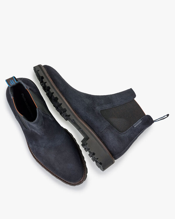 Chelsea Boot Wildleder schwarz