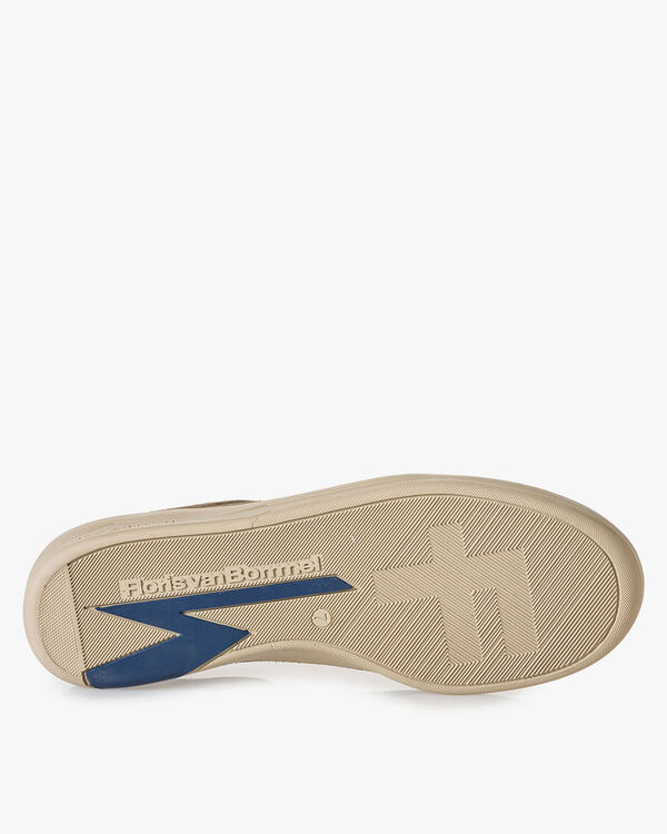 Sneaker Wildleder dunkelgr&uuml;n