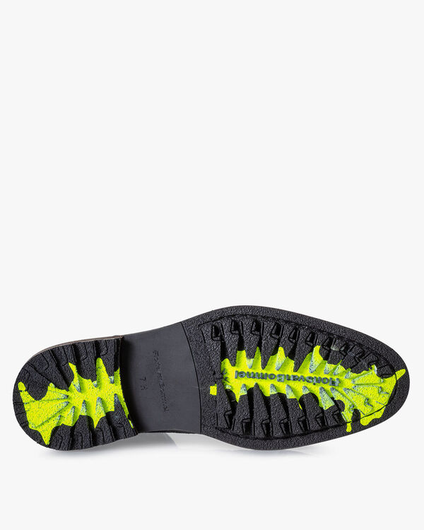 Schn&uuml;rstiefel Wildleder schwarz