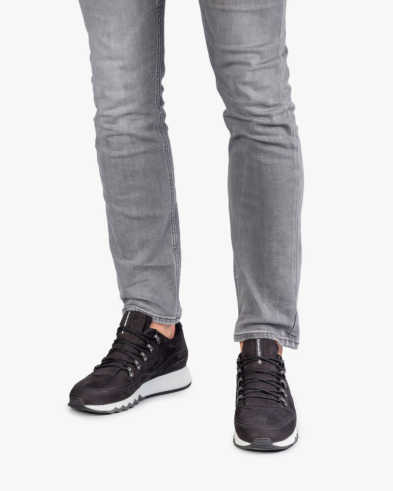 Sneaker schwarz Nubuk