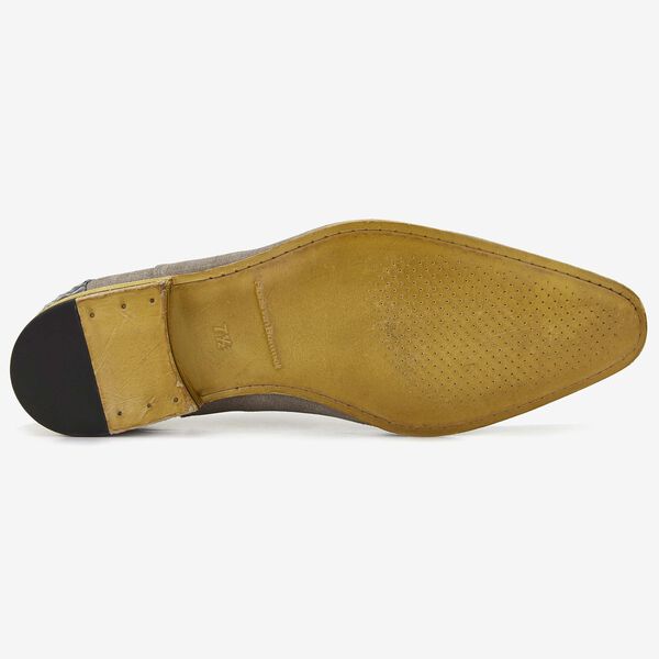 Floris van Bommel men's lace-up shoe in taupe suede