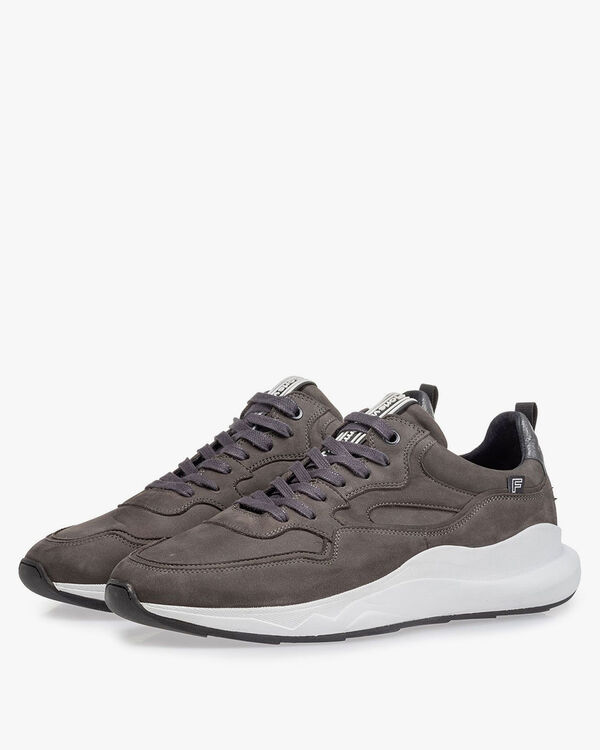 Bulki Sneaker grau Nubuk