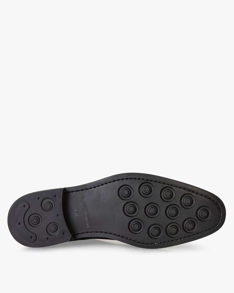 Schn&uuml;rstiefel Wildleder schwarz