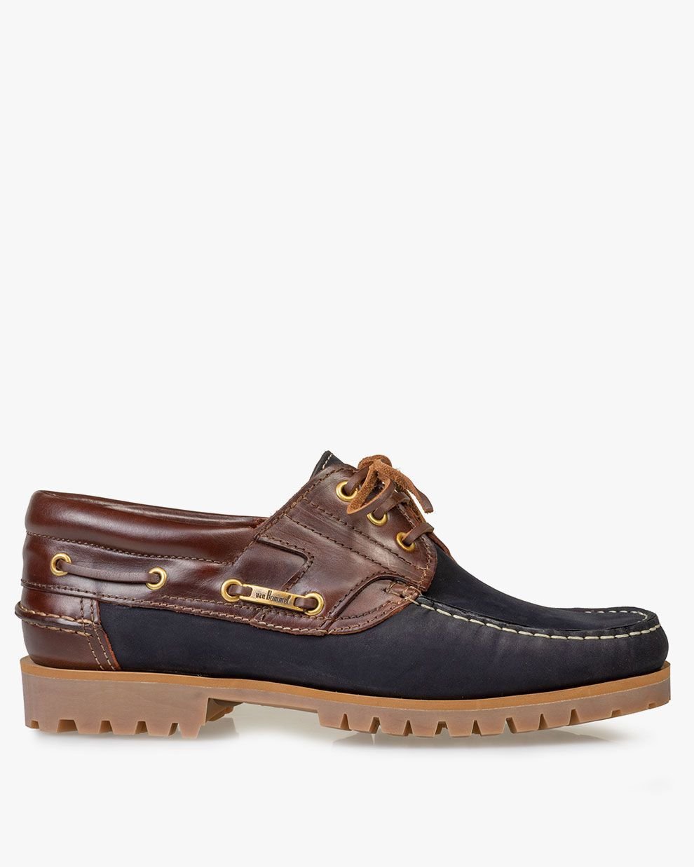 Boat shoes men Boat Shoe 01.20 Red brown Floris van Bommel Germany