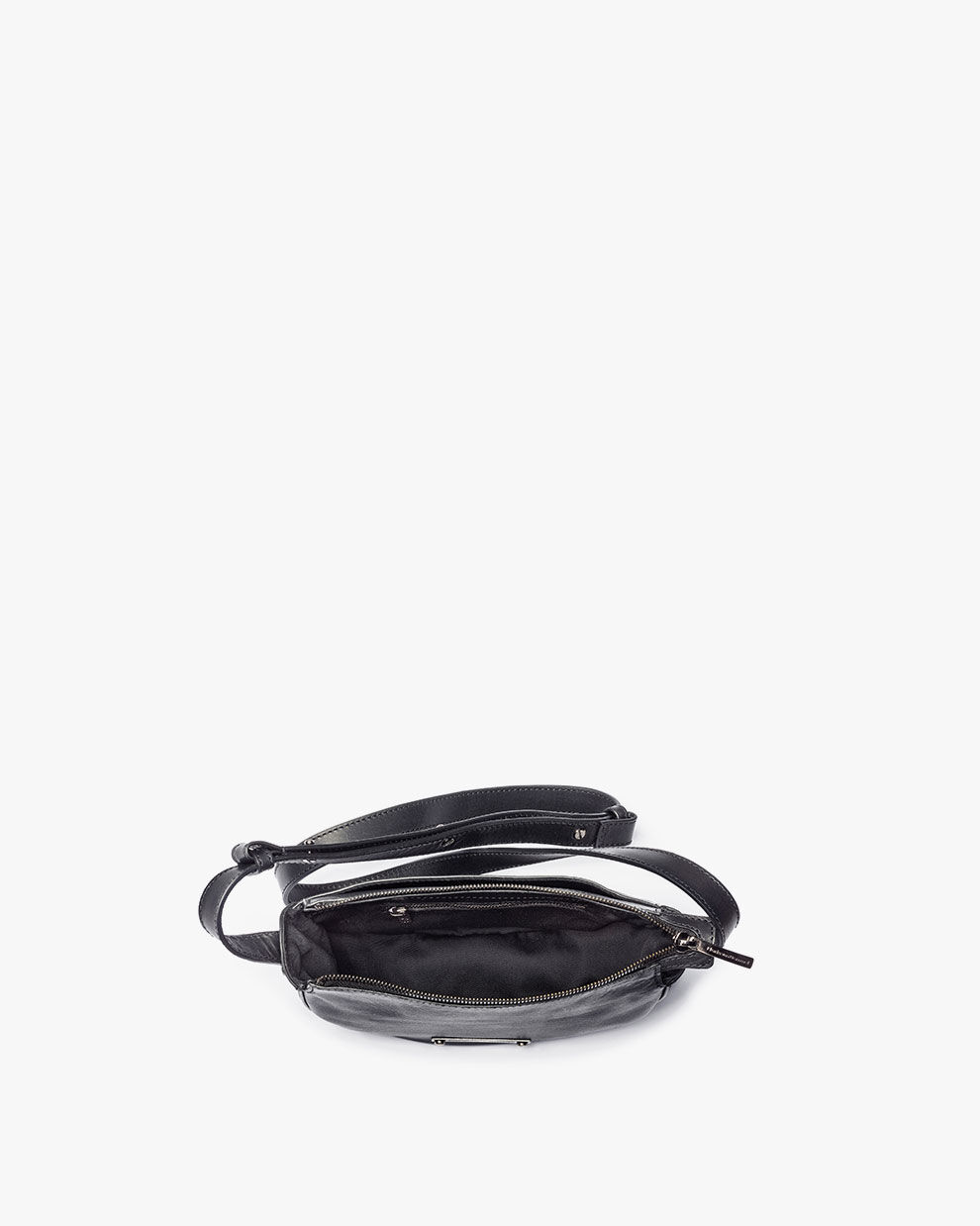 TRBSXRT Damen Umhängetasche Aus Leder, Crossbody Mit Verstellbarem Riemen - Schwarz Oder Khaki