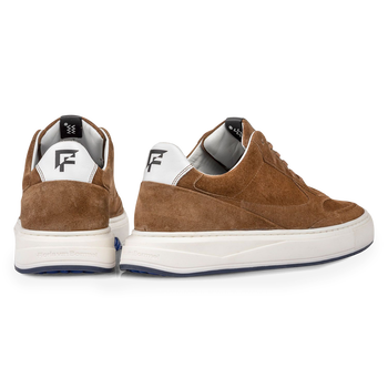 Sneaker Wildleder cognac