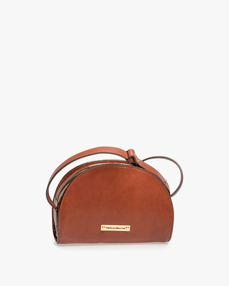 Brown calf leather bag