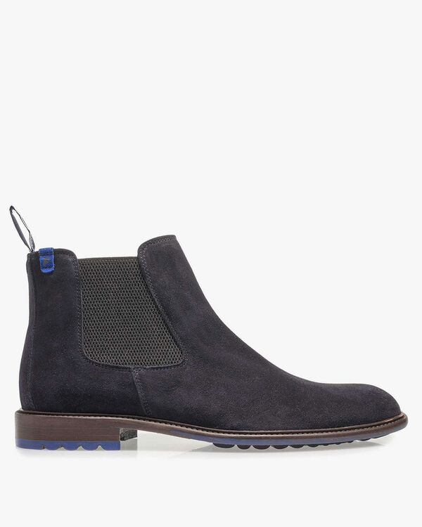 Dunkelblauer Chelsea Boot