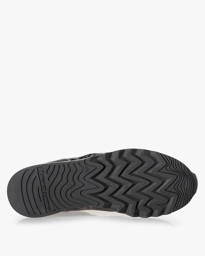 Nineti reptile print dark grey