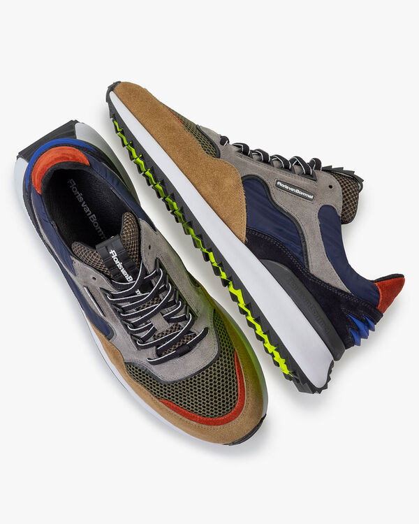 Sharki sneaker suede grey