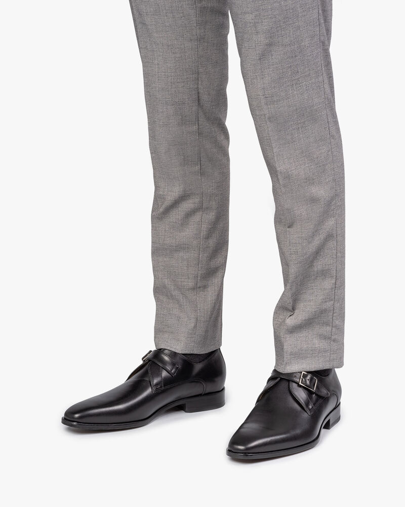 Monk Kalbsleder schwarz