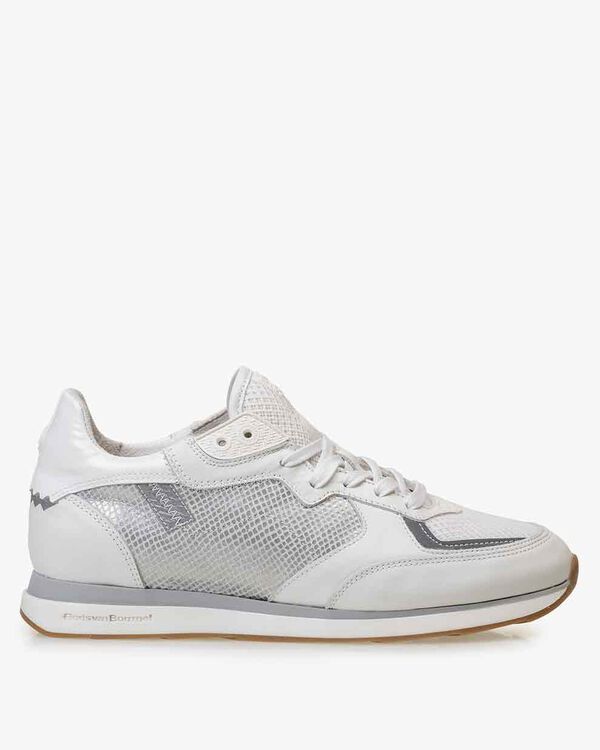 Sneaker Kalbsleder wei&szlig;