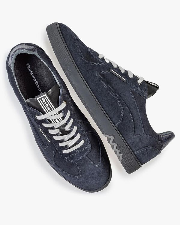 Sneaker dunkelblau Wildleder