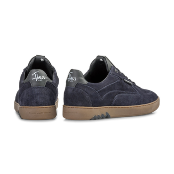 Sneaker suede dark blue