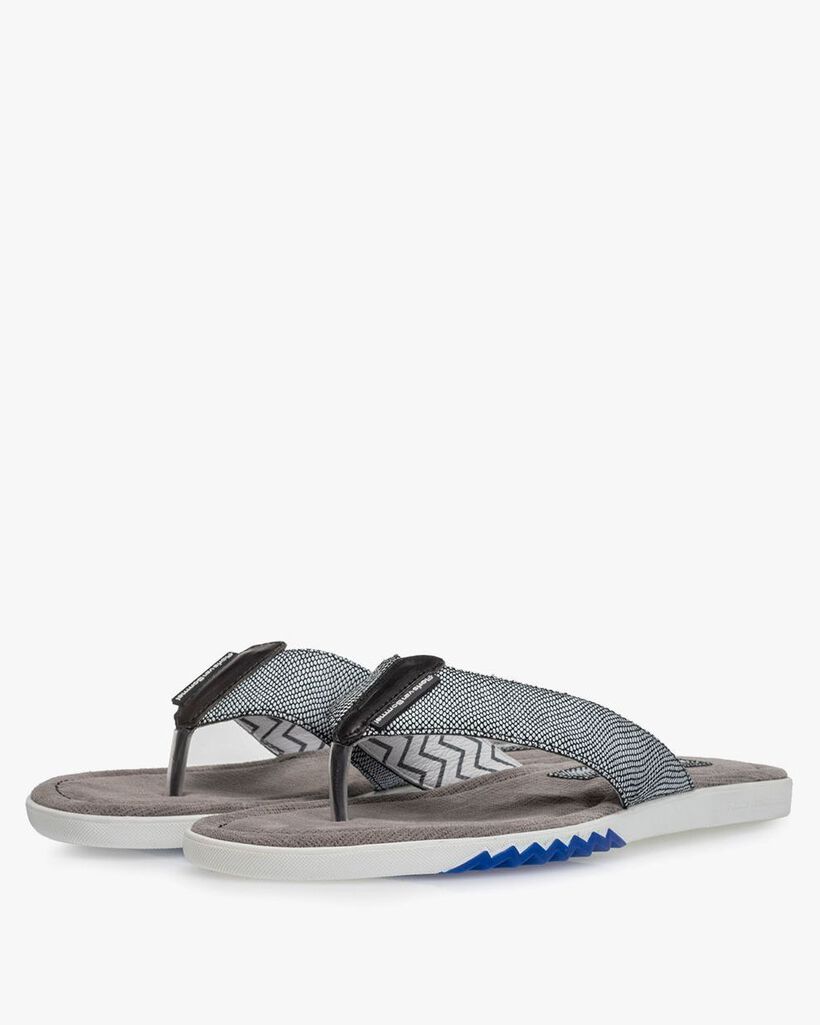 Slipper Wildleder wei&szlig;