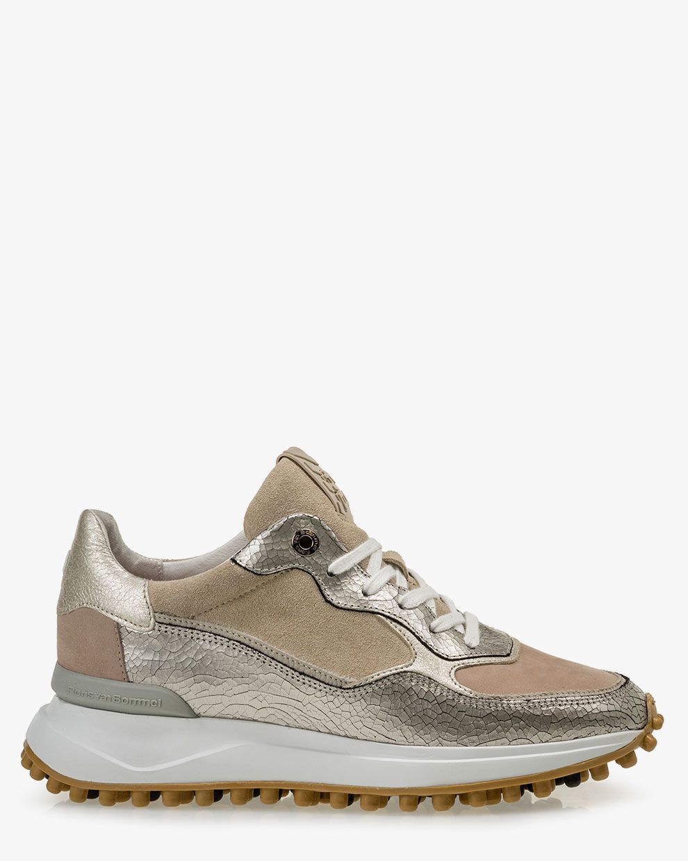 Sneaker Wildleder beige SFW-10063-22-02 | Floris van Bommel Women®