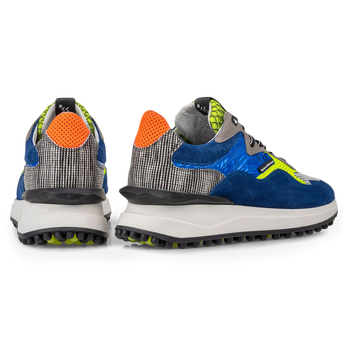 Noppi Sneaker Wildleder blau