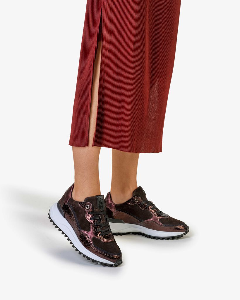 Noppi Leder dunkelbraun