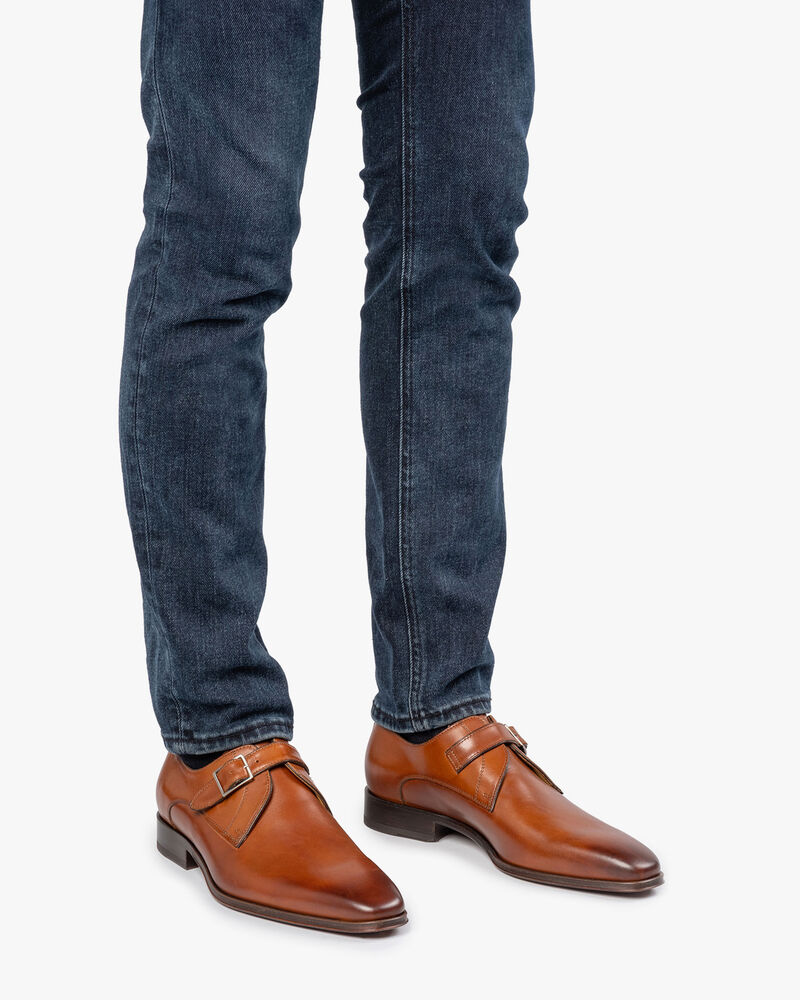 Monk Kalbsleder cognac