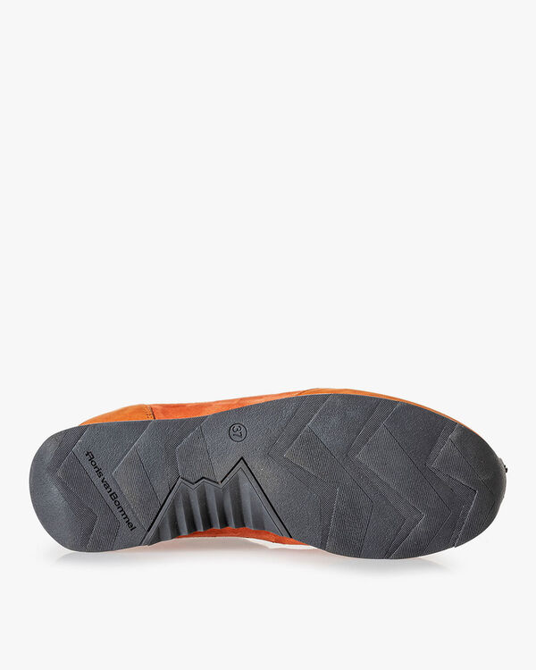 Sneaker Nubukleder rostbraun