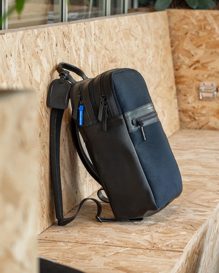 Rucksack Textil blau