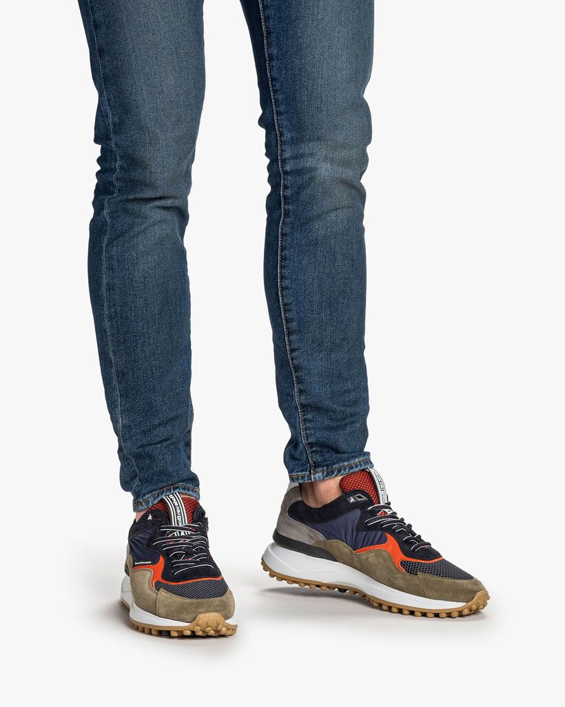 Noppi Sneaker Wildleder gr&uuml;n