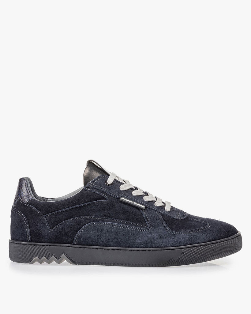 Sneaker dunkelblau Wildleder