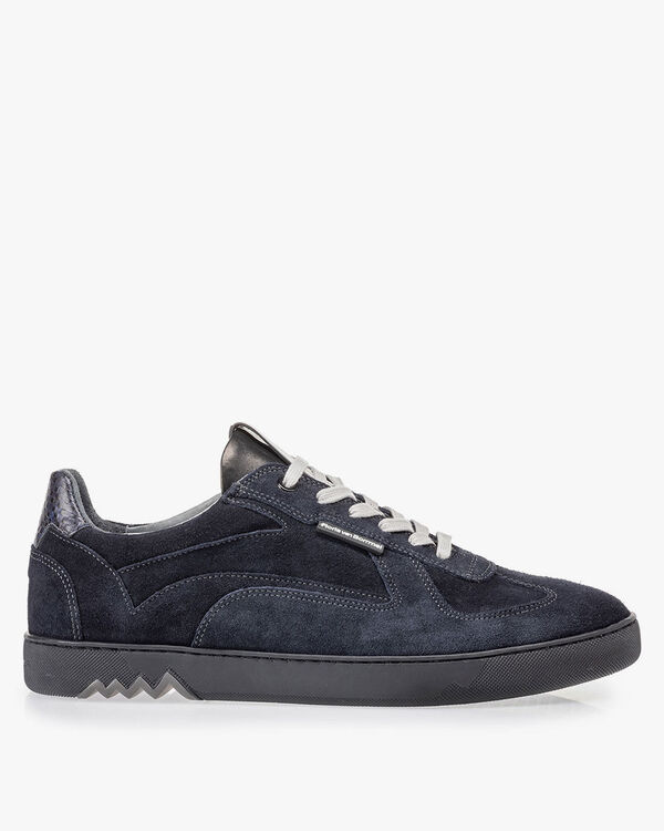 Sneaker dunkelblau Wildleder
