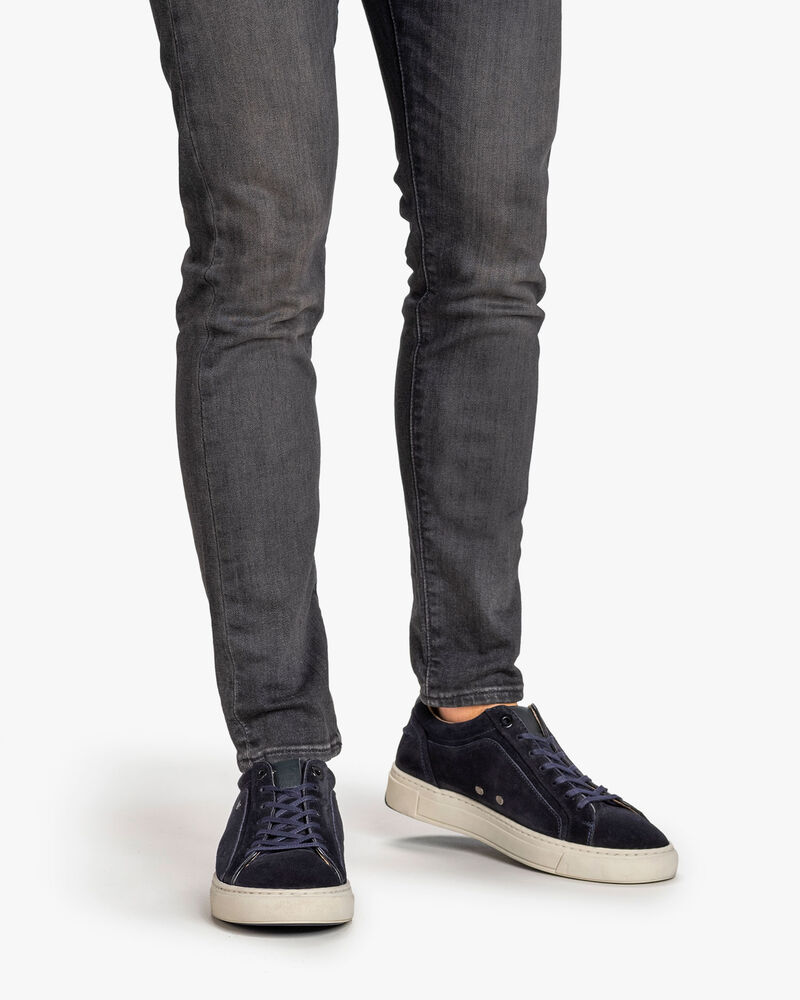 Sneaker suede dark blue