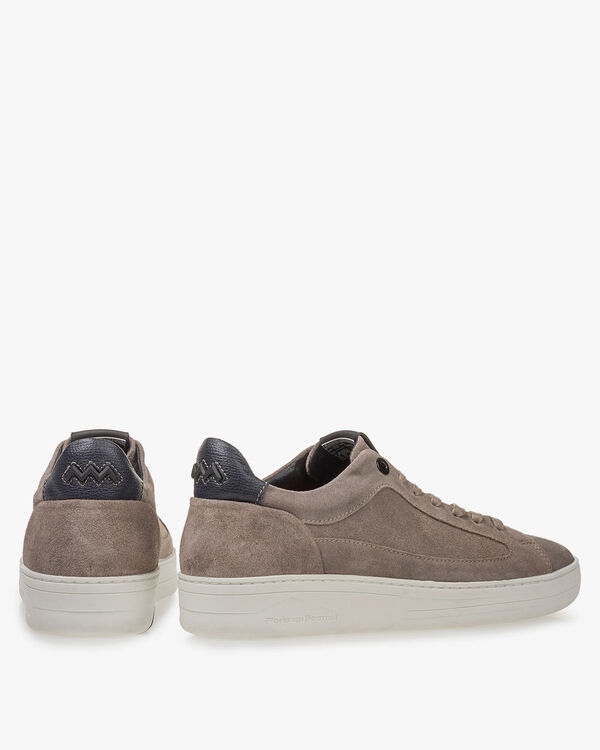 Sneaker suede taupe