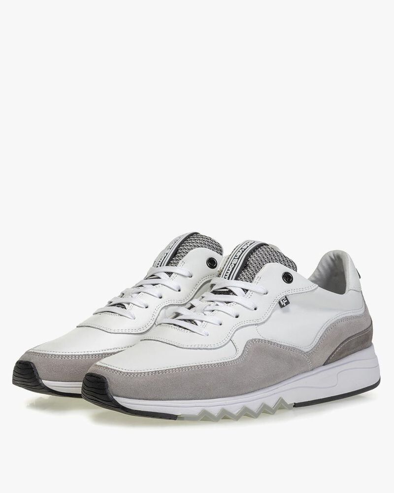 Nineti white leather