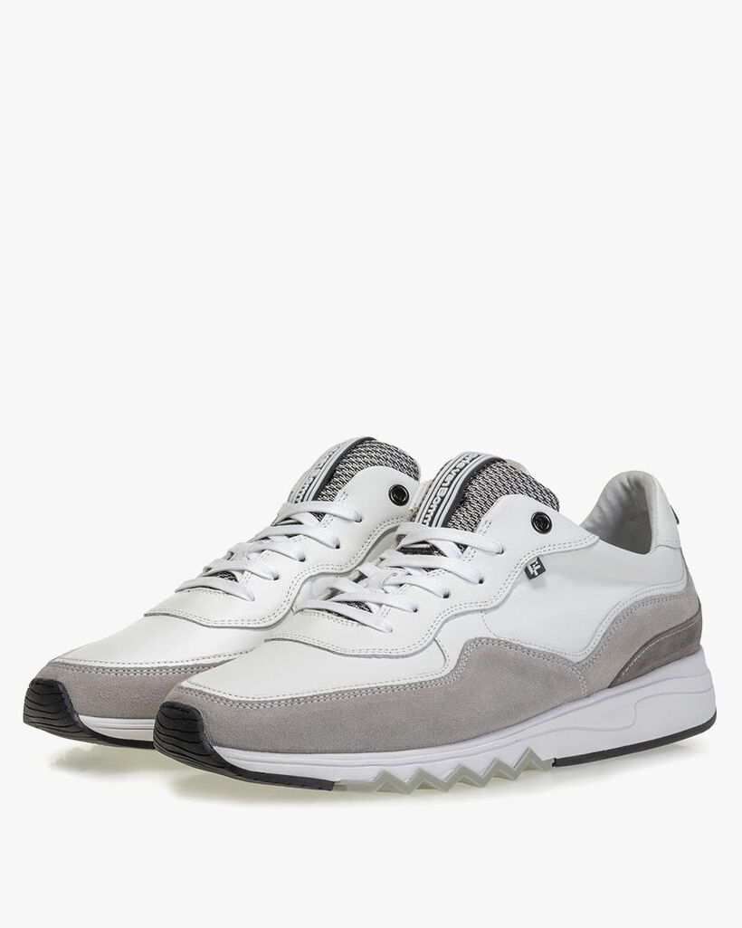 Nineti white leather