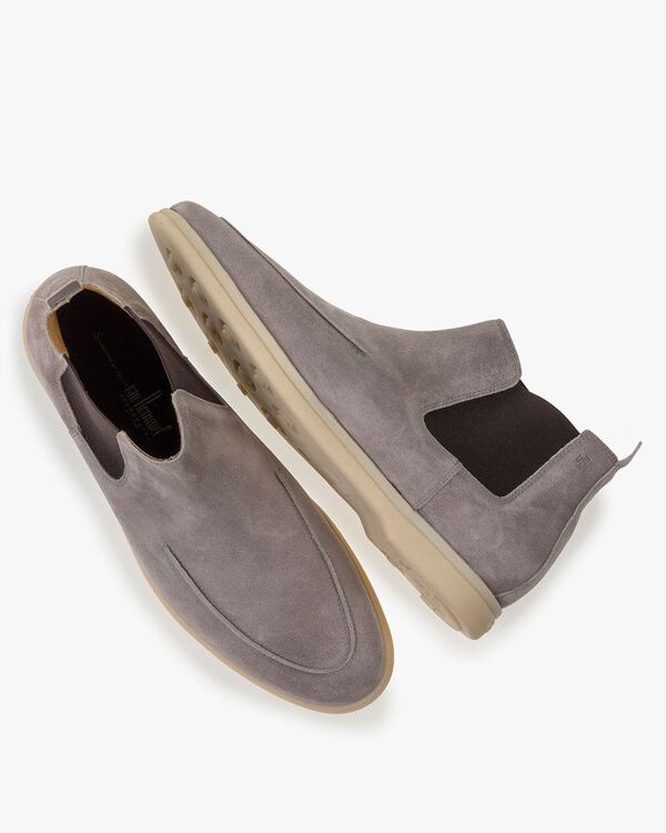 Chelsea Boot Wildleder grau