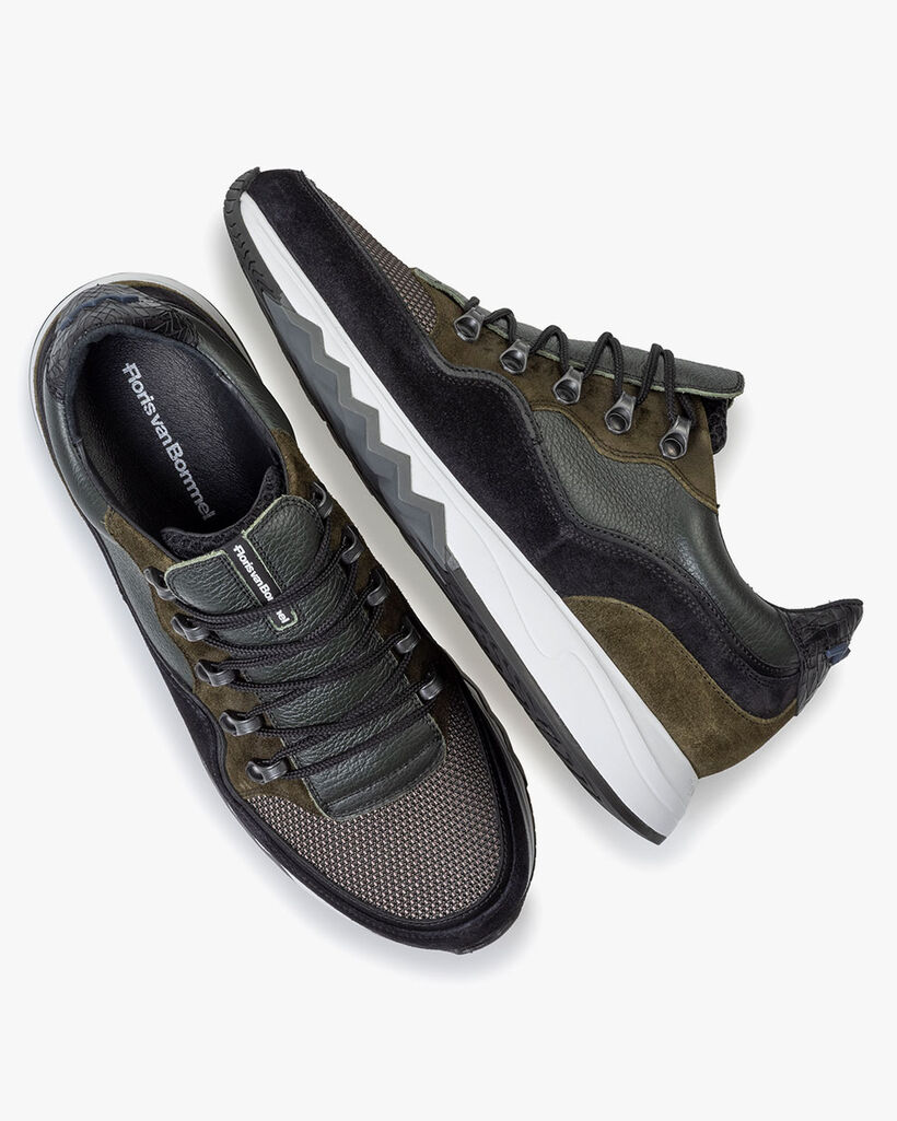 Nineti sneaker dark green