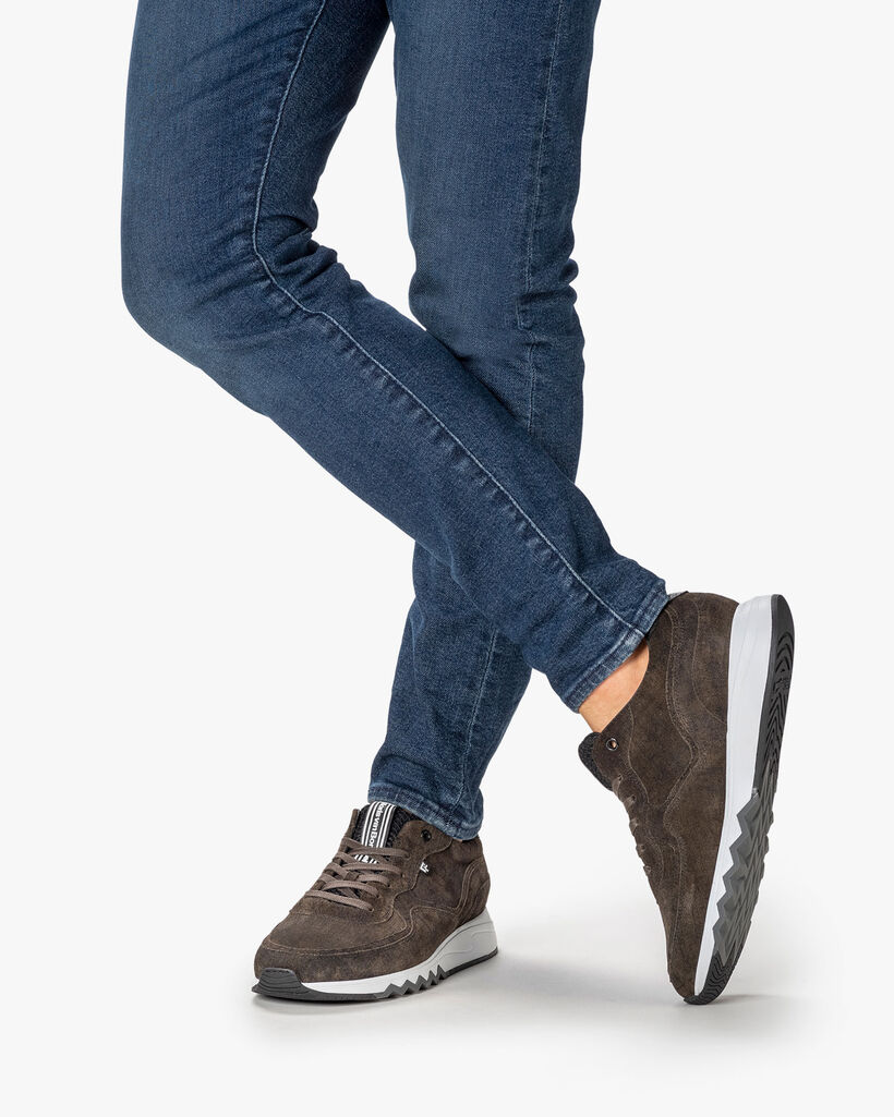 Nineti Sneaker Wildleder dunkelgr&uuml;n