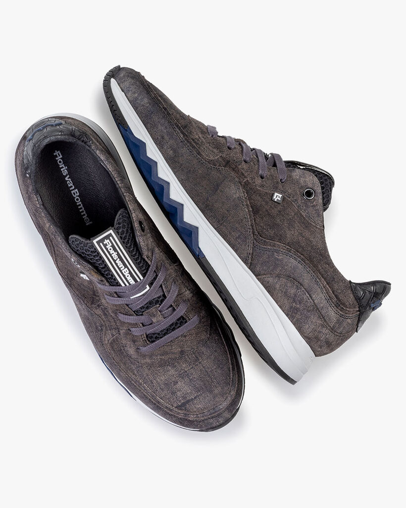 Nineti Sneaker Wildleder dunkelgrau