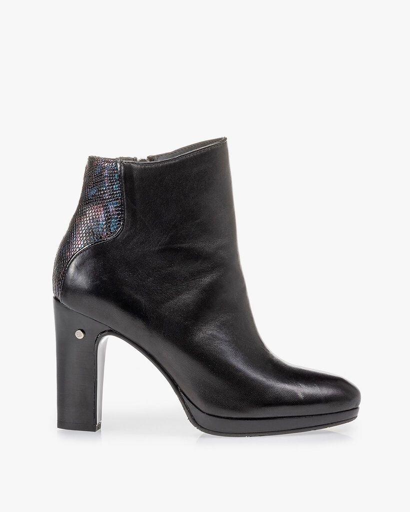 Ankle boot nappa leather anthracite